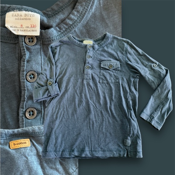 SOLD Zara Boys Bundle - Tops & Shorts - Picture 2 of 6